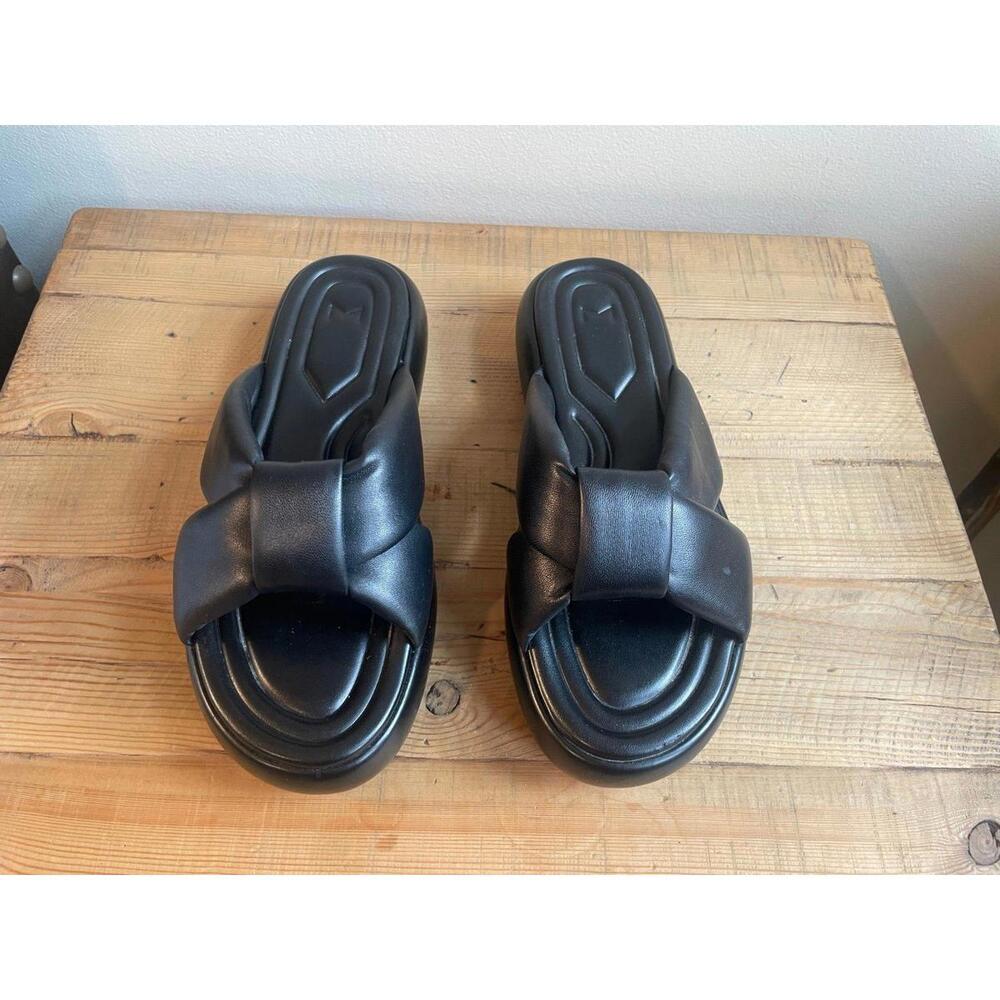 Marc Fisher Vayle Platform Sandals – Black (Size 10)